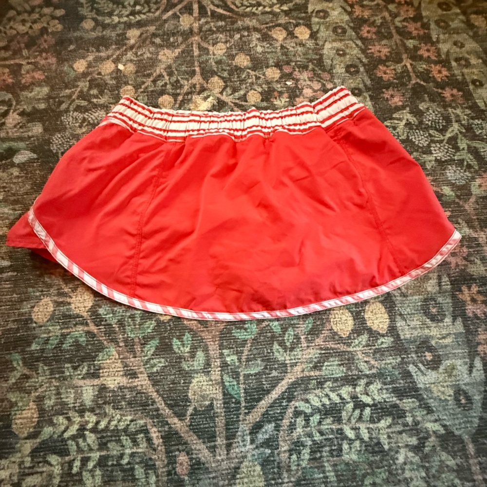 Red lululemon athletica Women's Skort